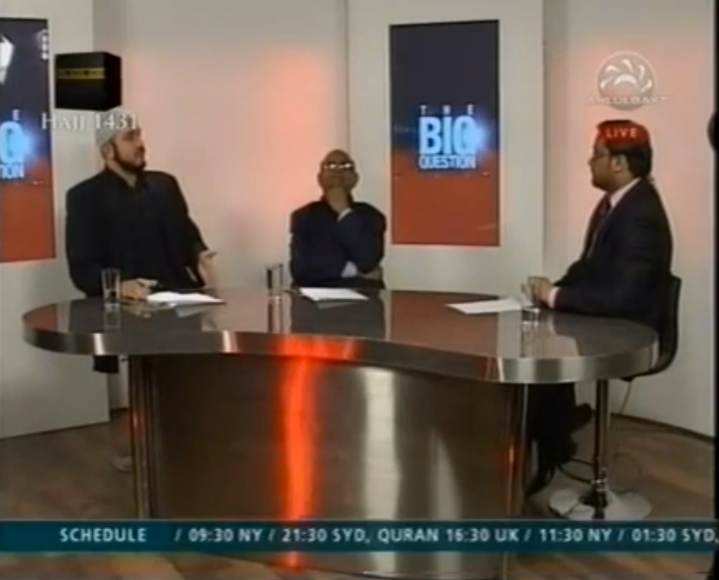 TV Debate: “Does Secularism lead to peace and prosperity?” (The Big Questions, ABTV)