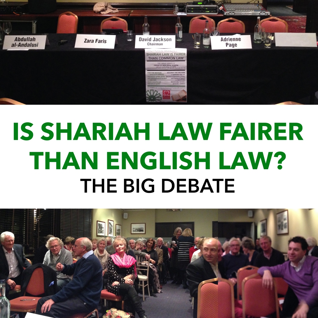 UK BIG DEBATE: Is SHARIA LAW FAIRER than ENGLISH LAW?