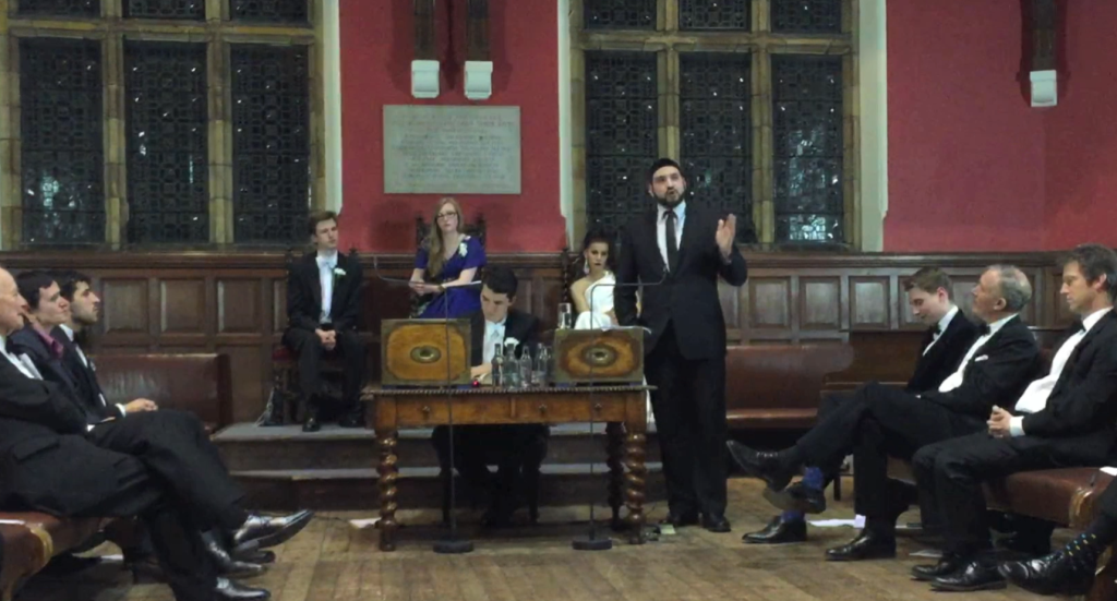 OXFORD UNION DEBATE: Abdullah al Andalusi argues that UK State should not end preferential treatment towards religion