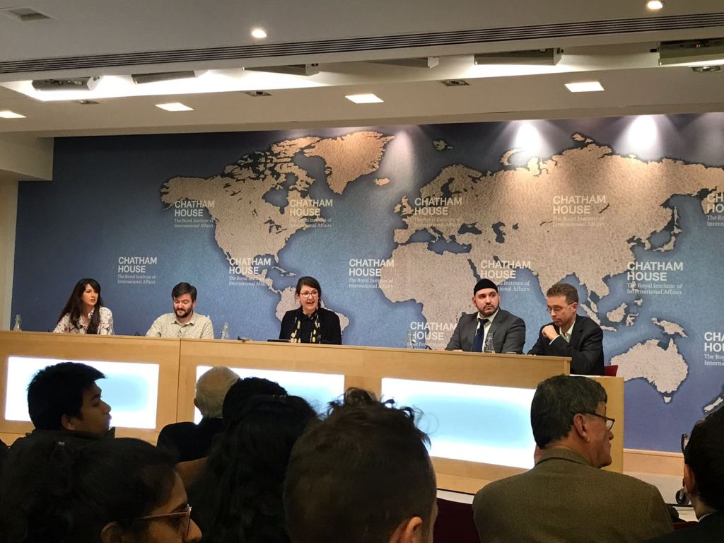 UK DEBATE at CHATHAM HOUSE: Should Religion be Separate from State?