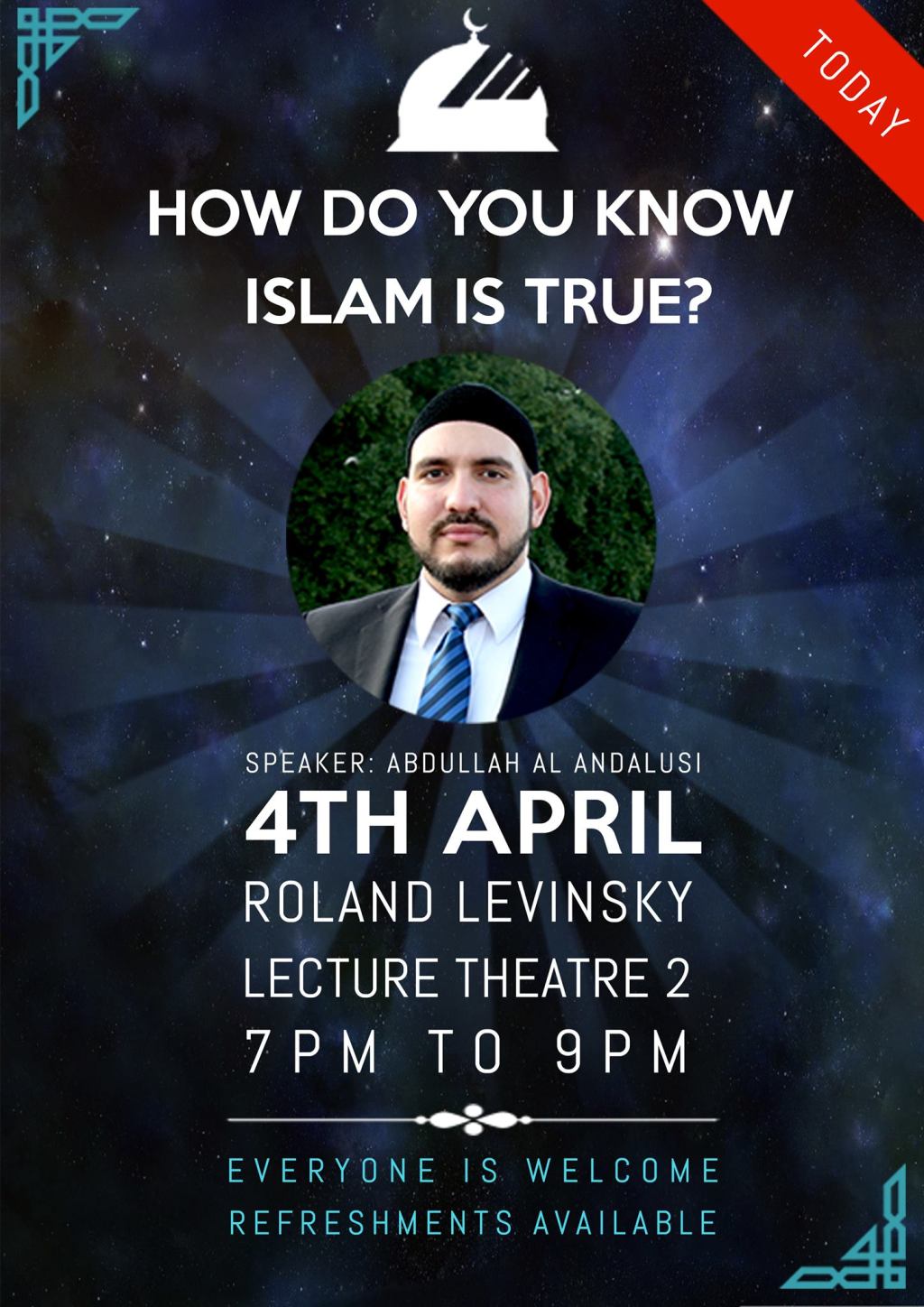 Upcoming Event: ‘How do we know Islam is True?’ 4th April 2019, Plymouth University, UK