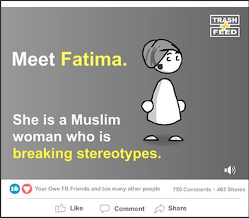 Is “breaking stereotypes” what Muslims were created for?